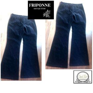 Friponne Dk Brown Stripe Pants Size 40(S)
